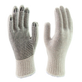 Polka Dot Cotton Blend Grip Gloves - G101