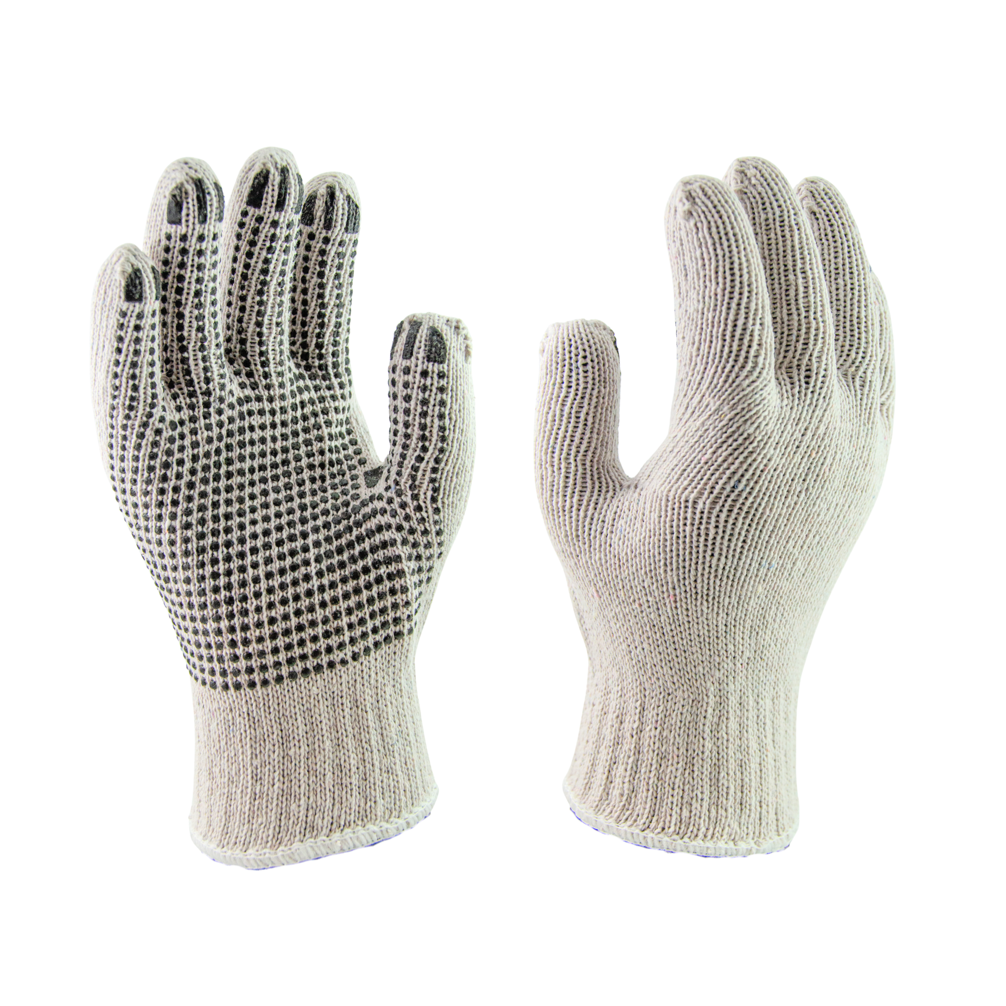 Polka Dot Cotton Blend Grip Gloves - G101