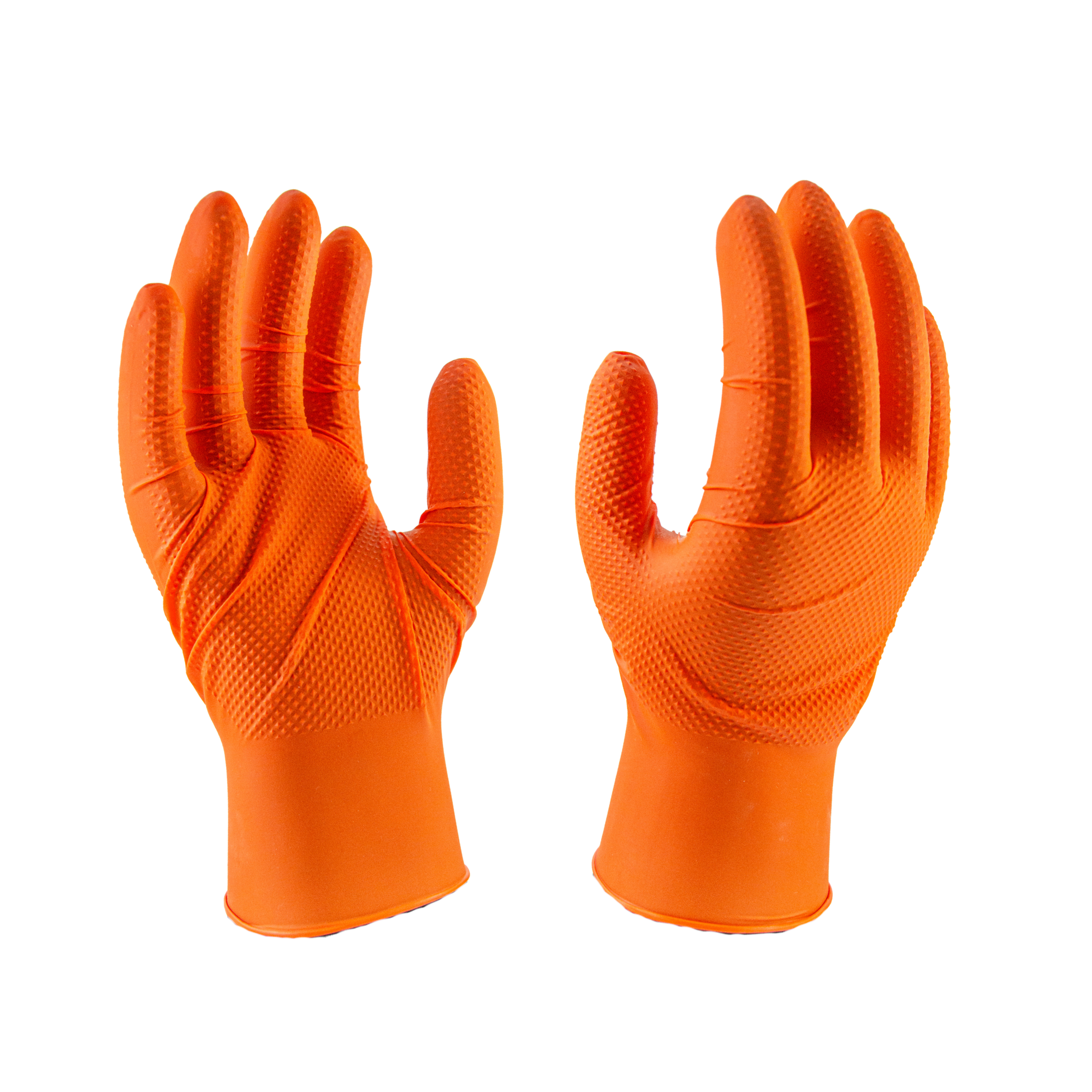 Nexus Flex Orange Nitrile Disposable Gloves - G704