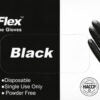 Black Nitrile Disposable Gloves - G705