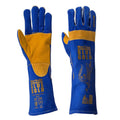 Martula Blue and Gold Leather (Welders Glove) - G906