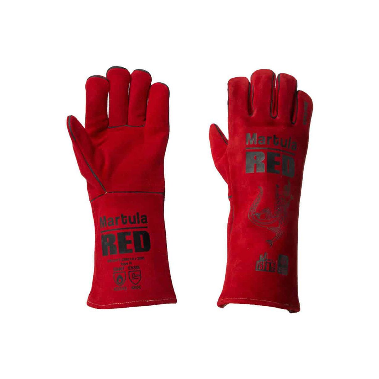 Martula Red Kevlar (Welders Glove) - G907