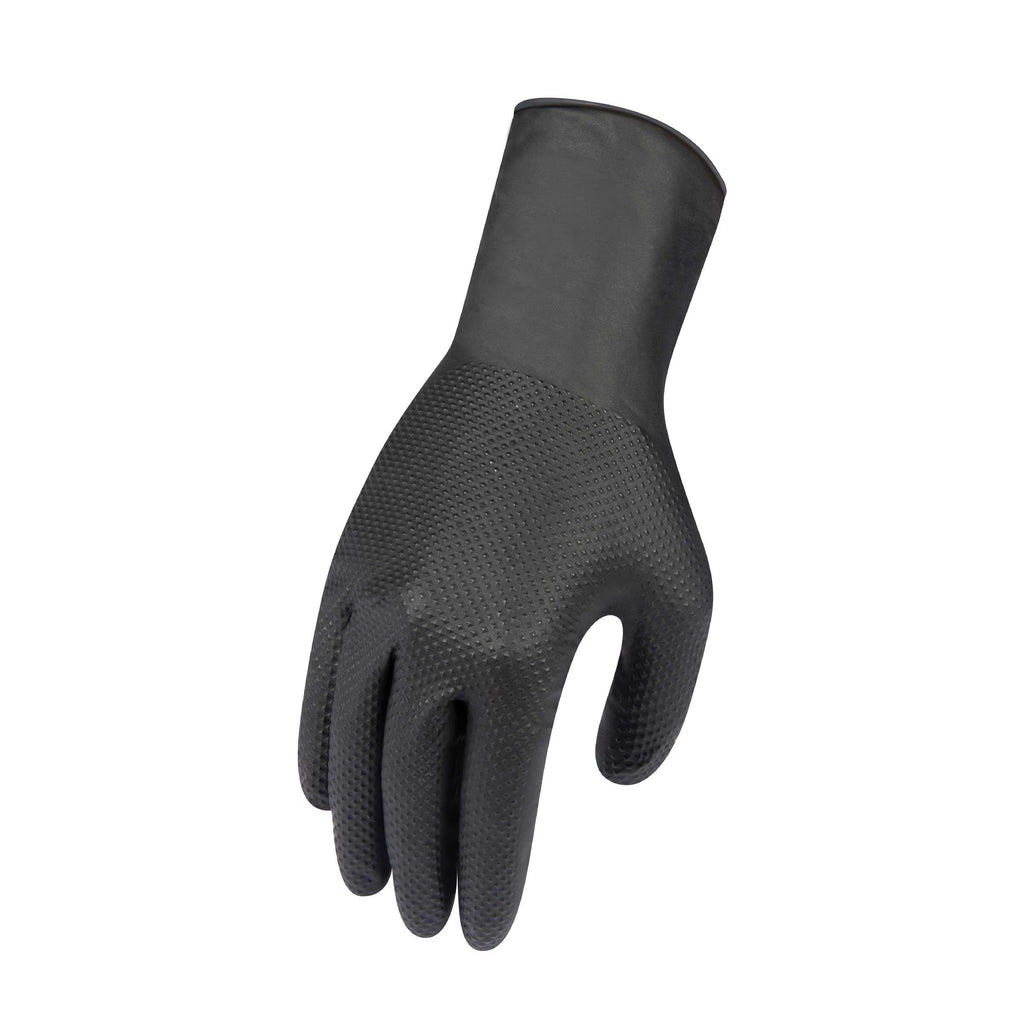Force360 SafeTouch Disposable Nitrile Glove Industrial (Black) - GWORX005