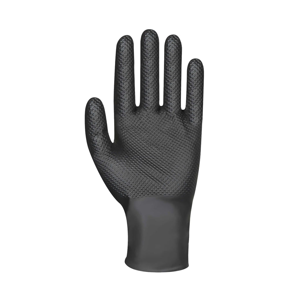 Force360 SafeTouch Disposable Nitrile Glove Industrial (Black) - GWORX005