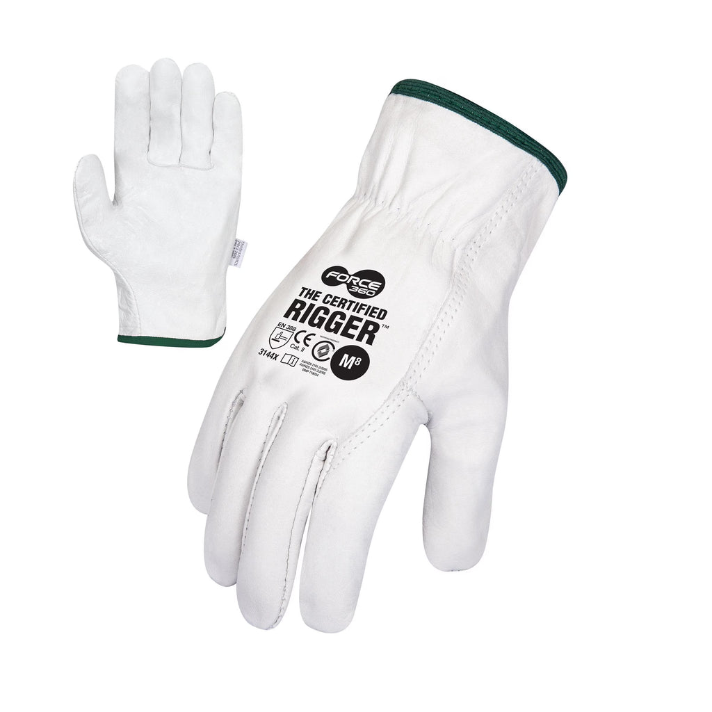Force360 Cowhide Leather Rigger Glove - GWORX600
