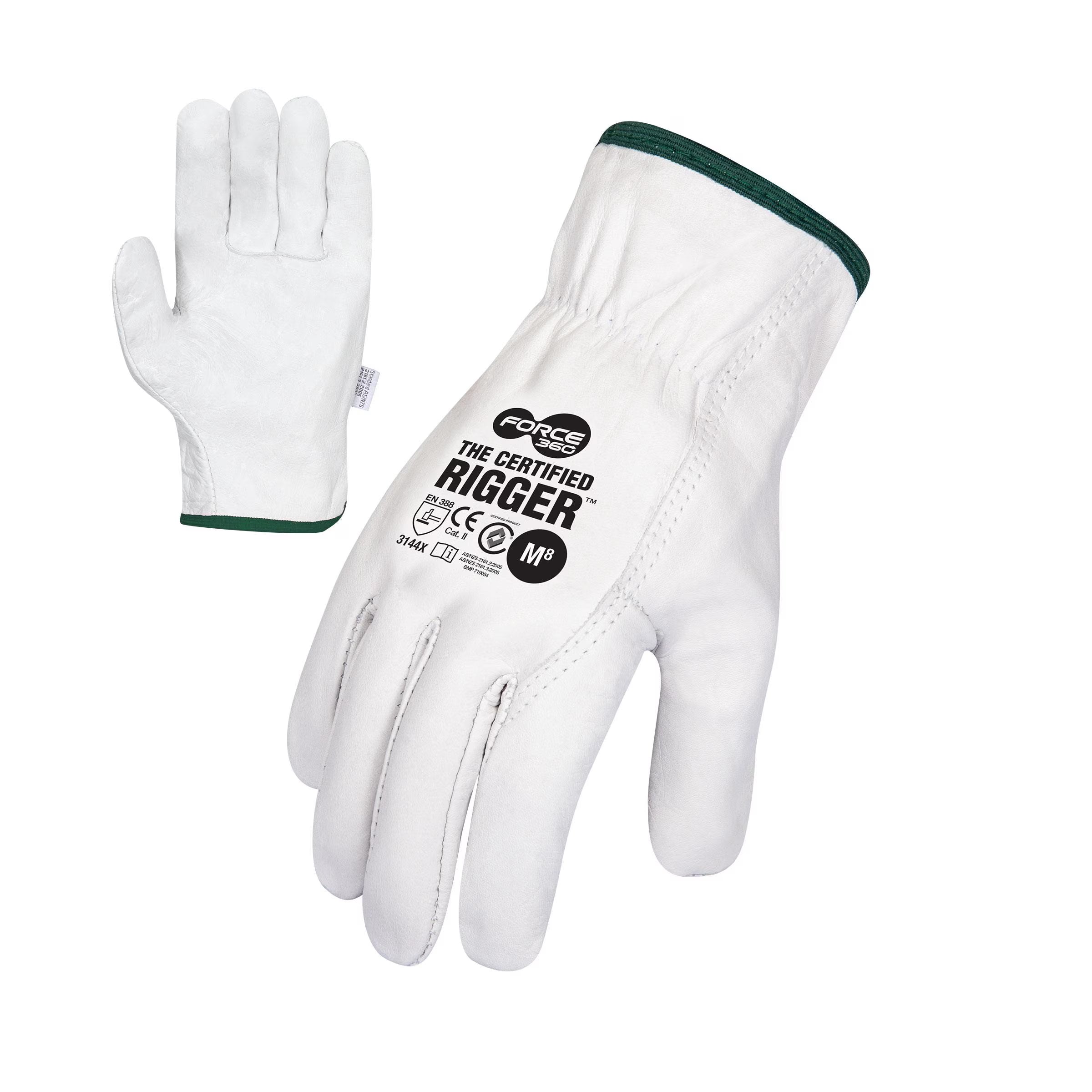 Force360 Cowhide Leather Rigger Glove - GWORX600
