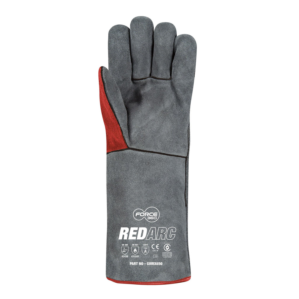 Force360 RedArc Welders Glove - GWORX650