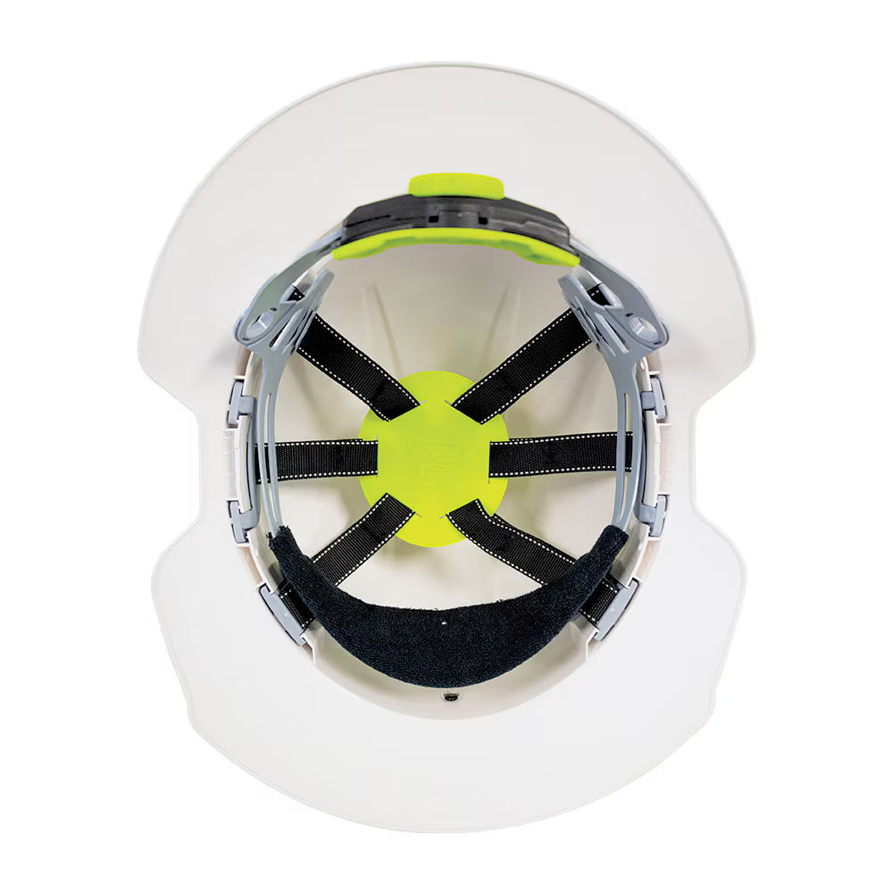 Force360 Type 1 ABS Vented Earmuff Suitable Broad Brim Hard Hat with Ratchet Harness GT13 - HPFPRGT13