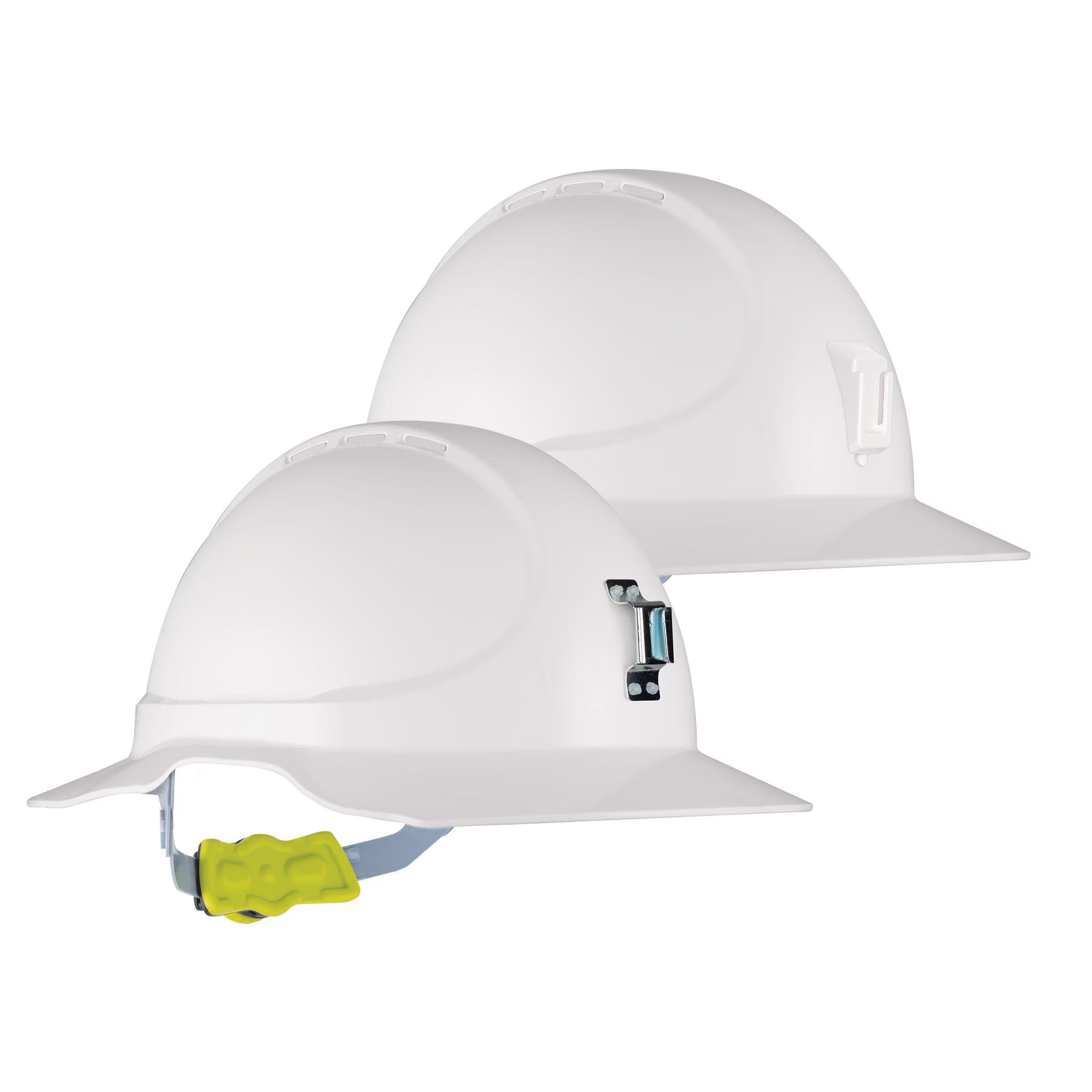 Force360 Type 1 ABS Non-Vented Earmuff Suitable Miners Broad Brim Hard Hat with Ratchet Harness GT18 HPFPRGT18