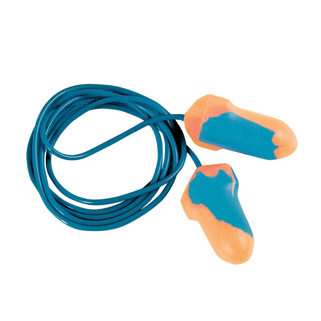 Force360 T-Shaped Corded Disposable Earplug (Metal Detectable) 27db - HWRX962