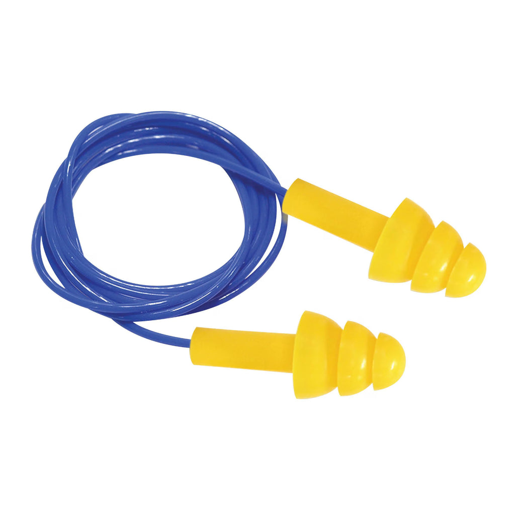 Force360 Silicone Corded Earplug 24db (Reusable) - HWRX991