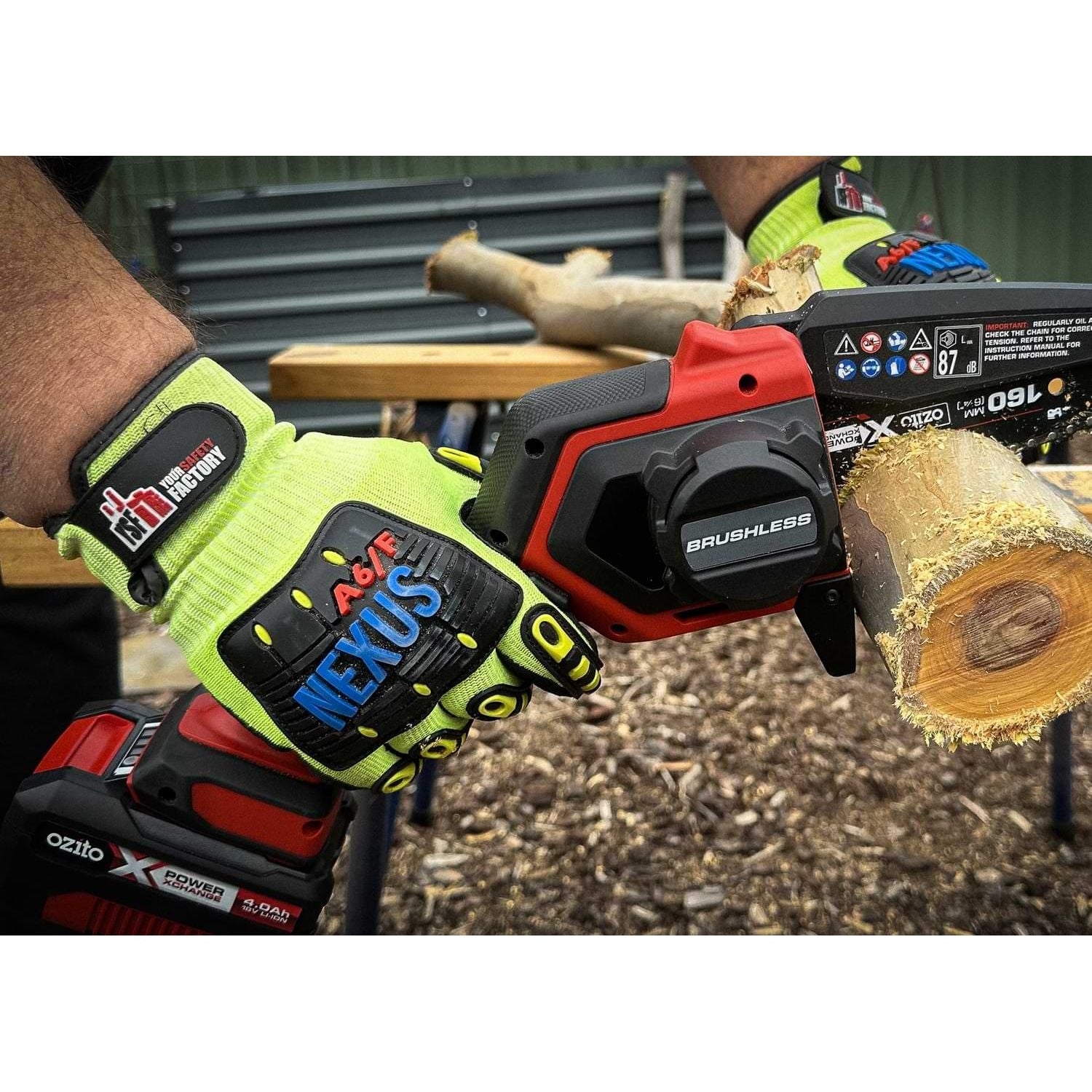 Nexus GRIP High Performance Gloves Cut 5/F TPR - G419R