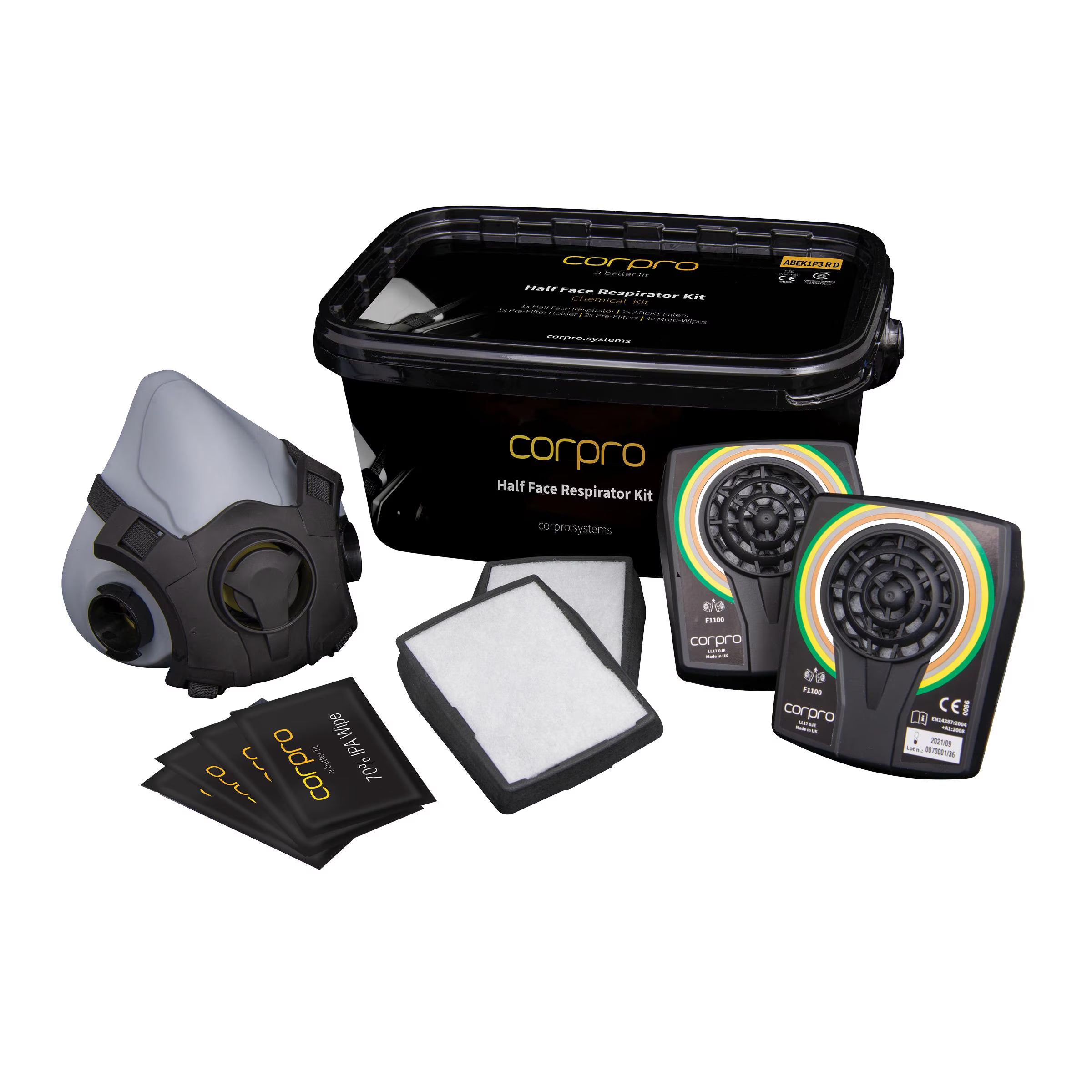 Corpro Reusable Respirator (Chemical Kit) - R1400CH