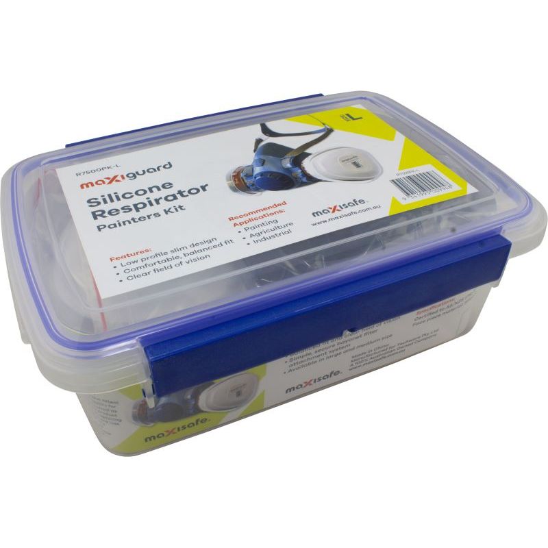 MaxiGuard Half Mask Silicone Painters Kit - R7500PK