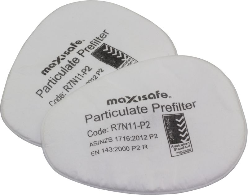 P2 Prefilter to suit MaxiGuard Respirators - R7N11-P2
