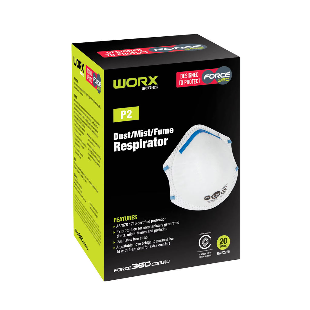 Force360 P2 Respirator (Disposable) RWRX250