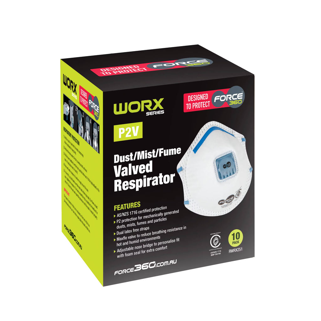 Force360 P2V Respirator (Disposable) - RWRX251